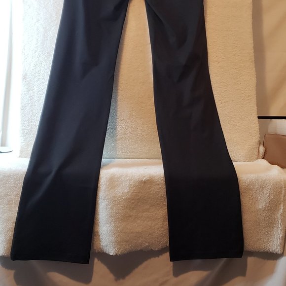 NWT Yogipace Pants Women's M Black Travel Golf Yoga Lounge Pants w/ Pockets - Picture 7 of 8